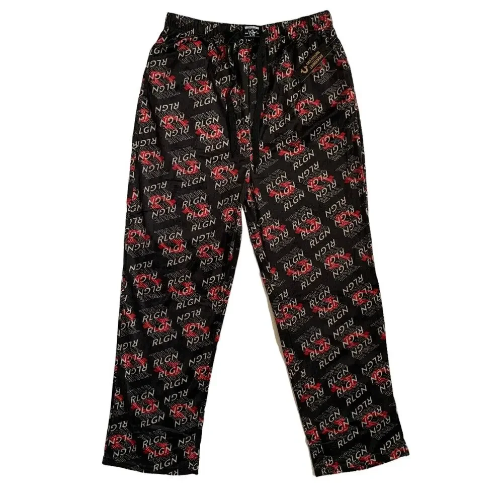 True Religion Men's Size L Loungewear Fleece Sweatpants Brand New With Tags